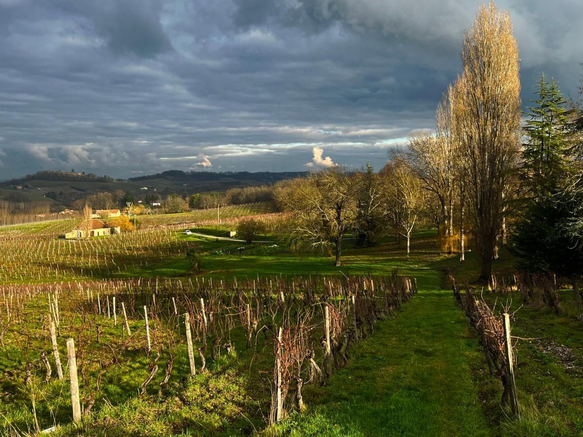 Les Vignes Villa Pomport Buitenkant foto